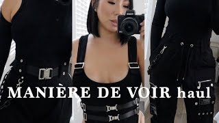 MANIERE DE VOIR try on haul  not sponsored [upl. by Verine80]