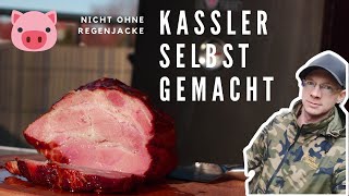 🐷 🔥Kassler Rezept  Herstellen und zubereiten  Burning Björn 🔥 [upl. by Atineb159]