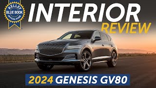 2024 Genesis GV80  Interior Review [upl. by Som372]