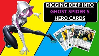 2024 Digging Deep into GhostSpiders Hero Cards [upl. by Dachia]