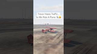 Trevor Hates Traffic 😂 gtaviral gtaonline gta5online gtacars gta5 race trevor [upl. by Aihsiek745]