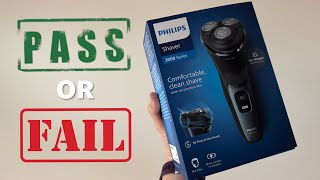 Philips Shaver 3000 Series Wet amp Dry Electric Shaver S314400  Unboxing amp Testing [upl. by Ocko]