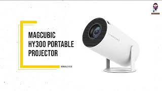 MAGCUBIC HY300 Portable Projector User Manual  Setup and Safety Instructions [upl. by Ainatit868]