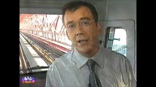 Reportagens tv da inauguração do comboio na Ponte 25 de Abril 29 e 30 Julho 1999 [upl. by Gonagle]