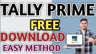 How To Download Tally Prime In Laptop  Tally Prime Free Download Educational Mode Gyaan Bhandar [upl. by Dlaniger13]