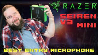 Razer Seiren V3 Mini  Best entry USB microphone [upl. by Anicnarf412]