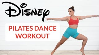 20 MIN DISNEY DANCER PILATES STANDING ONLY NO EQUIPMENT [upl. by Ariayek913]