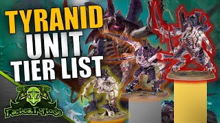 Ranking EVERY Tyranid Unit in Warhammer 40k  Pariah Nexus Edition [upl. by Docilu]