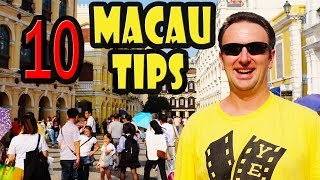 Macau Travel Tips 10 Things to Know Before You Go [upl. by Attelrak]