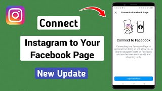 How to Connect Instagram to Your Facebook Page [upl. by Orenid84]