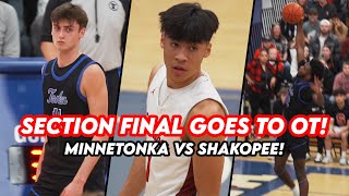 Section Final Goes To OVERTIME In Front Of SOLD OUT Crowd Minnetonka vs Shakopee Was A MOVIE [upl. by Jacquenetta]