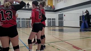 Redhawks Volleyball vs Prairie Mountain [upl. by Aneral]