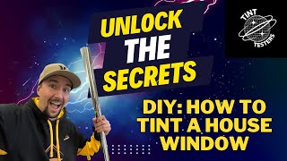 Unlock the Secrets DIY How to Tint a House Window [upl. by Anneliese]