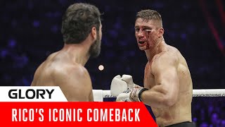 Rico Verhoevens ICONIC comeback Verhoeven vs Ben Saddik 3 FIGHT HIGHLIGHTS [upl. by Charles]