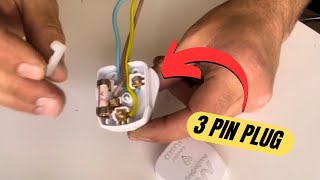 How to Wire a 3 Pin Plug Safely [upl. by Jarib]