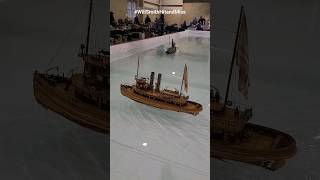 All Aboard Live Steam Wooden Model Boat [upl. by Adnarb]