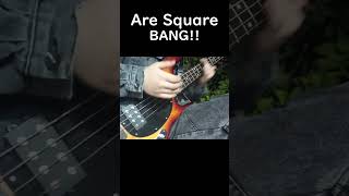 Are Square  BANG Intro Cover bass slap aresquare [upl. by Dronski58]