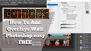 CoinOPS Next  How To Add Overlays With Photoshop easy FREE [upl. by Chobot]