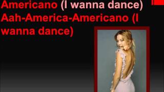 Americano amp Dance Again Glee Lyrics [upl. by Juliet]