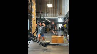 3x 25 DB Front Rack Lunge 25 STOH 100 Double Unders [upl. by On]