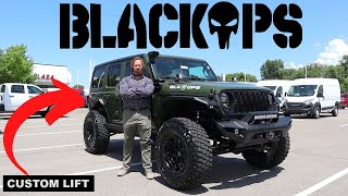 NEW Jeep Wrangler Black Ops The Best Wrangler Build [upl. by Un531]