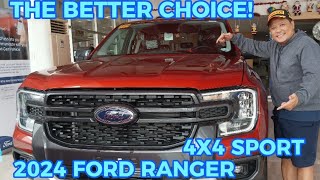 2024 FORD RANGER 4X4 SPORT  BAKIT ITO ANG SAKTO NA PICK UP TRUCK PARA SAYO [upl. by Hpsoj]