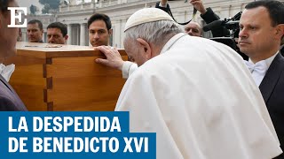 El funeral del papa emérito Benedicto XVI en 7 siete imágenes  EL PAÍS [upl. by Adniuqal]