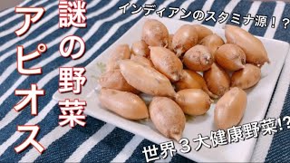 仙豆のモデルになった⁉️謎の食材リアル版仙豆ことアピオスを調理して食べてみた‼︎【スーパーフード】shorts [upl. by Ellehcor]