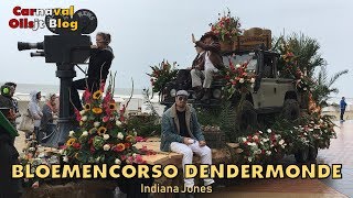 Bloemencorso Blankenberge 2018  Bloemencorso Dendermonde quotIndiana Jonesquot [upl. by Atirabrab784]