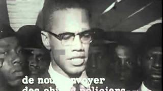 Malcolm X  In RARE form tv interview [upl. by Lerat289]