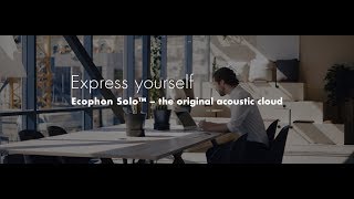 Express yourself with Ecophon Solo™  the original acoustic cloud [upl. by Aman]