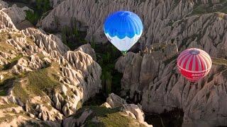 Cappadocia Turkey HotAir Balloon Ride  Rick Steves’ Europe Travel Guide  Travel Bite [upl. by Hugibert]