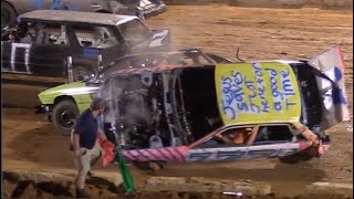 Demolition Derby  Carroll County 4H amp FFA Fair 2016 [upl. by Braswell792]