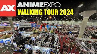 Anime Expo 2024 Full Walkthrough  walking tour 4K [upl. by True]