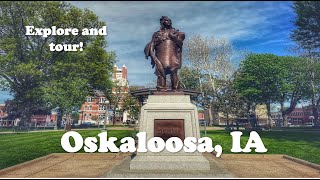 Oskaloosa IA  A 4K City Walking Tour [upl. by Ellednek636]