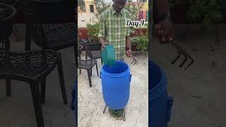 Fast composting in bucket compost homecomposting composting [upl. by Iadrahc]