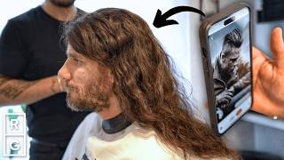 3 YEARS of Long Hair Gets CUT OFF Brad Pitt FURY Haircut Transformation [upl. by Gipson]