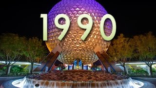 EPCOT Center  1990  Walt Disney World Resort [upl. by Dragone91]