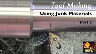 Quality Tool Making Using Recycled Junk  Part 2 MSFN [upl. by Adihahs]