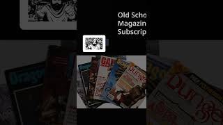 Old School RPG Magazine Subscription [upl. by Bradley]