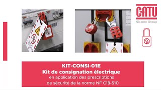 CATU  KIT CONSIGNATION ELECTRIQUE [upl. by Karas]