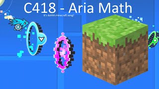 Aria Math but its a Geometry Dash layout [upl. by Callum]