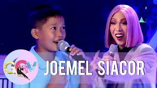 Joemel performs his viral rendition of quotAte Vice Ganda Songquot  GGV [upl. by Anircam279]