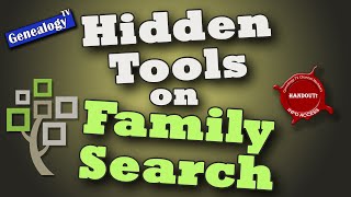 Hidden Tools on FamilySearchorg 2021 [upl. by Tut]