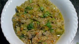 Green Tomato onion curry  Raw Tomato onion Curry for chapati puri etc [upl. by Darby773]