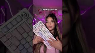 50 and 100 dollar keyboard asmr [upl. by Ames]