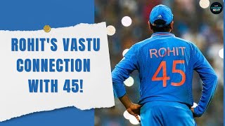 Why Rohit Sharma Wears Jersey Number 45  Rohit Sharma 45 Jersey  Rohit Sharma 45 Number  Cricket [upl. by Moyer109]