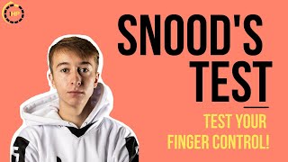 How to track your improvement for wrist issues in fortnite  SNOODS TEST [upl. by Inttirb]