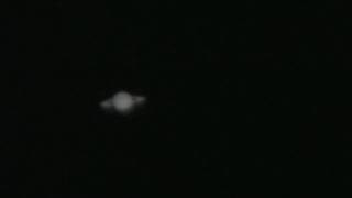 saturn through skywatcher skyliner 200p classic dobsonian telescope 10mm  2X barlow [upl. by Harrak539]