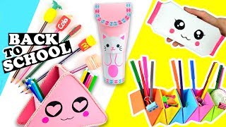 5 oggetti per la scuola fai da te  DIY Back to School [upl. by Oner509]